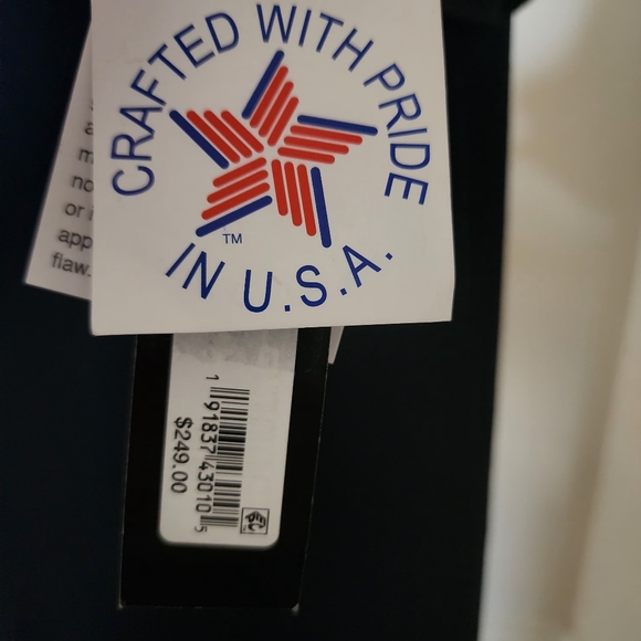 XSCAPE Off-Shoulder Ruffle-Cuff Dress - Picture 13 of 16